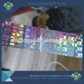 Custom special hot foil laser hologram lamination film anti-counterfeiting sticker roll